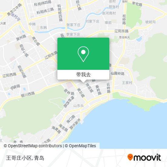 王哥庄小区地图