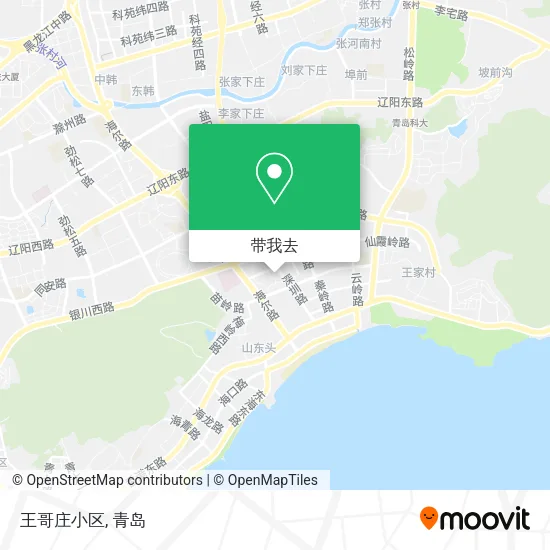 王哥庄小区地图