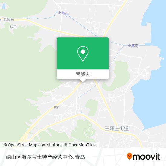 崂山区海多宝土特产经营中心地图