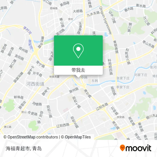 海福青超市地图