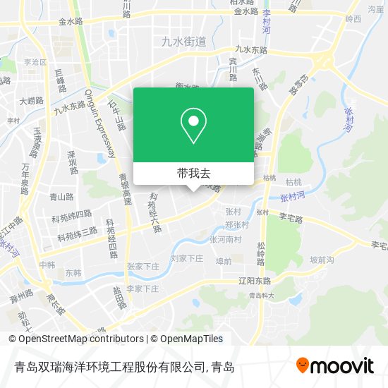 青岛双瑞海洋环境工程股份有限公司地图