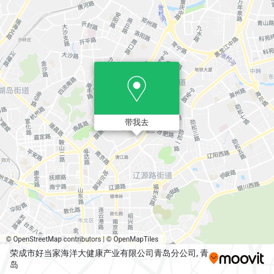 荣成市好当家海洋大健康产业有限公司青岛分公司地图