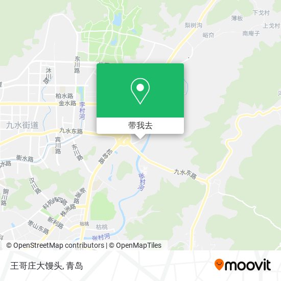 王哥庄大馒头地图