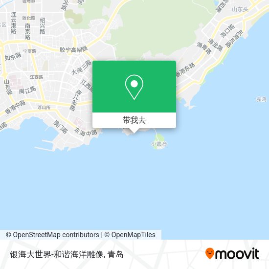 银海大世界-和谐海洋雕像地图