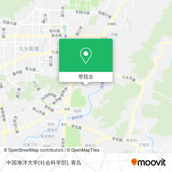 中国海洋大学(社会科学部)地图