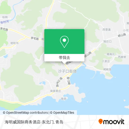 海明威国际商务酒店-东北门地图