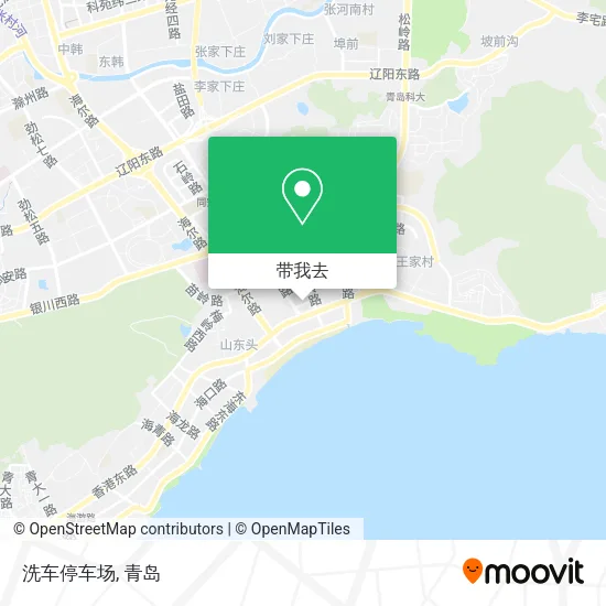 洗车停车场地图