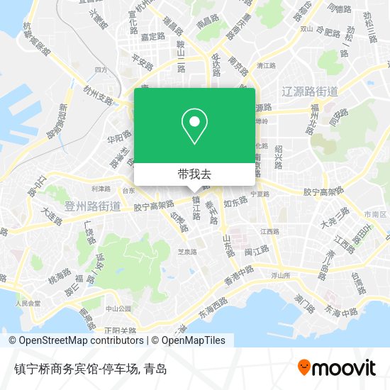 镇宁桥商务宾馆-停车场地图