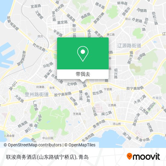 联浚商务酒店(山东路镇宁桥店)地图