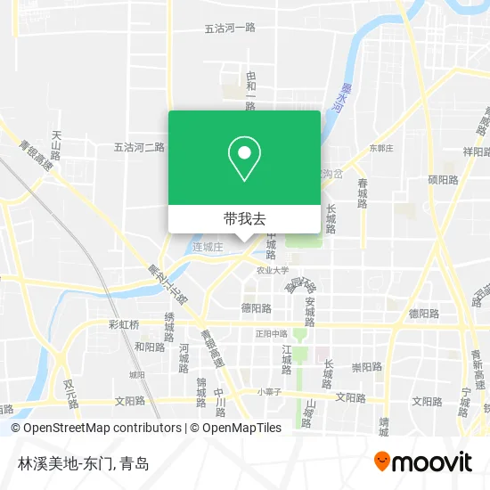 林溪美地-东门地图