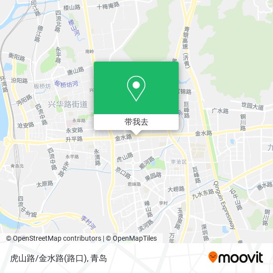 虎山路/金水路(路口)地图