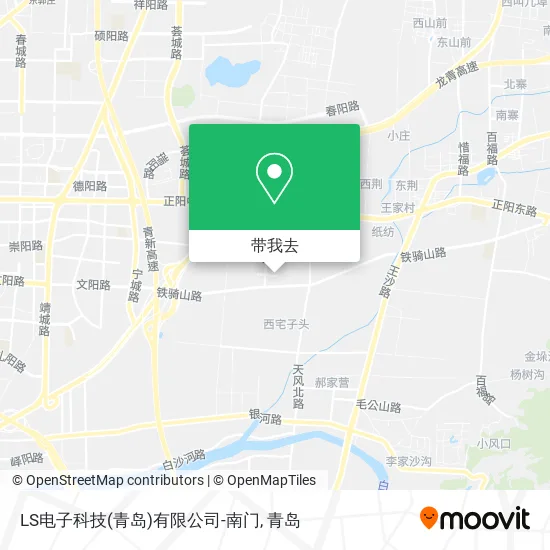 LS电子科技(青岛)有限公司-南门地图