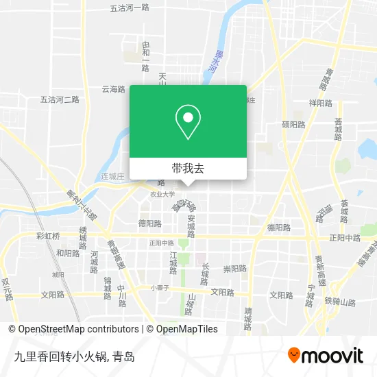 九里香回转小火锅地图