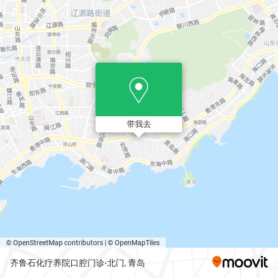齐鲁石化疗养院口腔门诊-北门地图