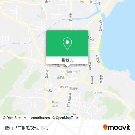 鳌山卫广播电视站地图