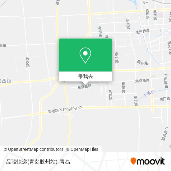 品骏快递(青岛胶州站)地图