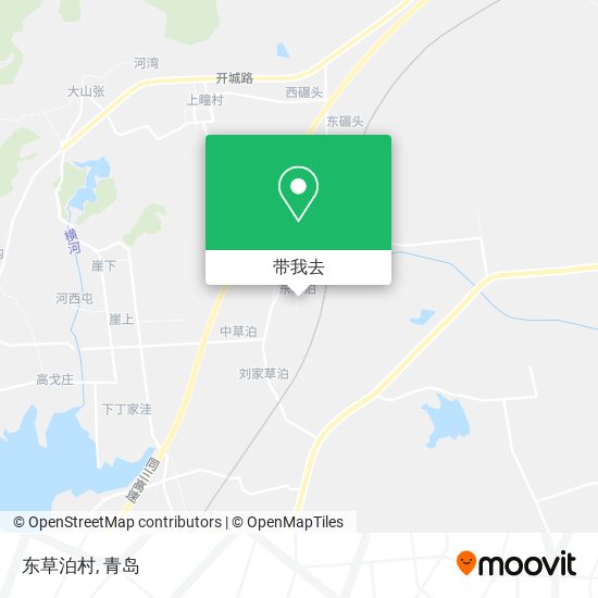 东草泊村地图