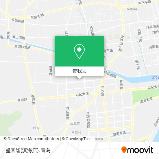 盛客隆(滨海店)地图