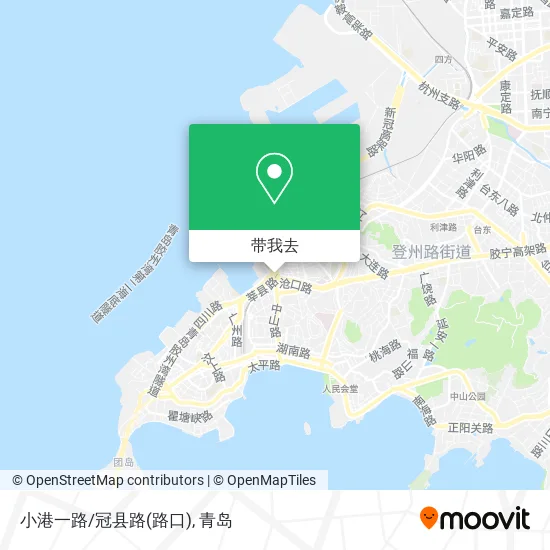 小港一路/冠县路(路口)地图