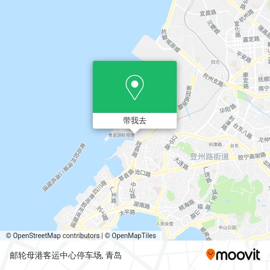 邮轮母港客运中心停车场地图