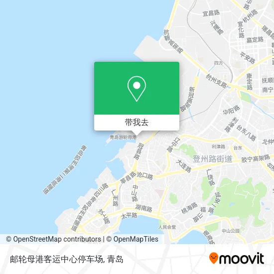 邮轮母港客运中心停车场地图
