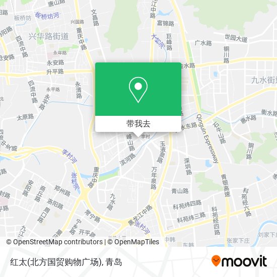 红太(北方国贸购物广场)地图