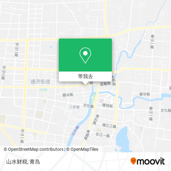 山水财税地图