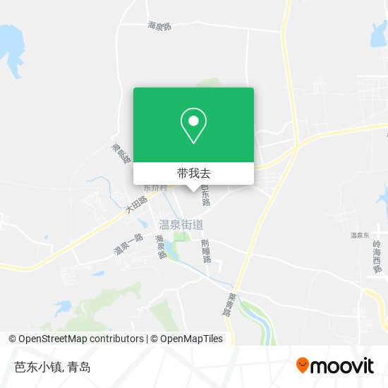 芭东小镇地图