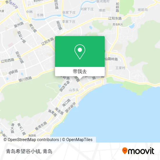 青岛希望谷小镇地图