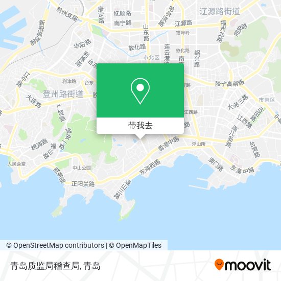 青岛质监局稽查局地图