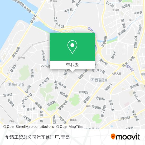 华清工贸总公司汽车修理厂地图