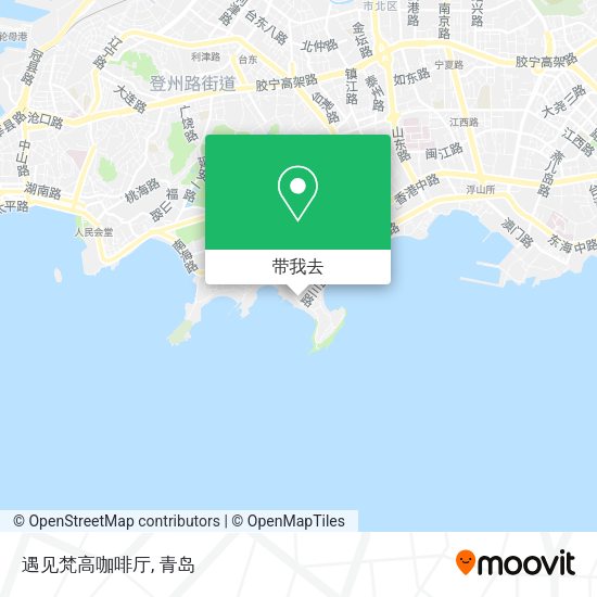 遇见梵高咖啡厅地图