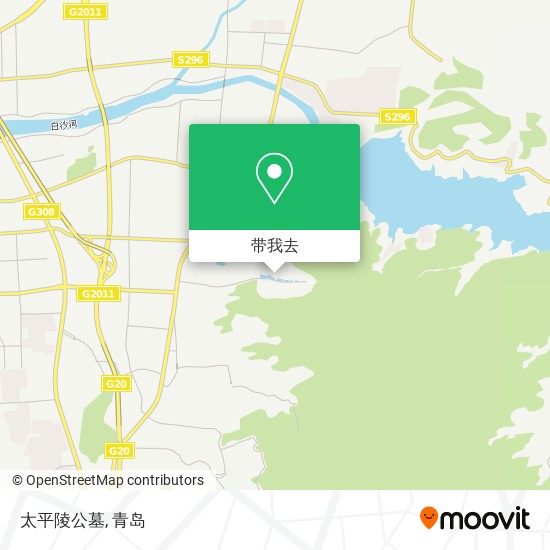 太平陵公墓地图