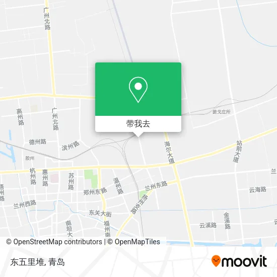 东五里堆地图