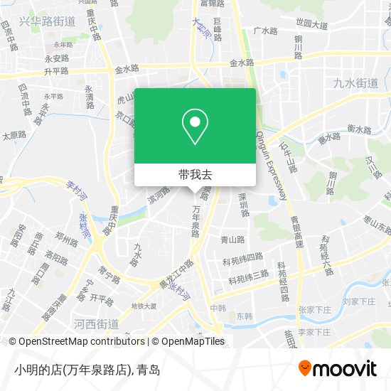 小明的店(万年泉路店)地图