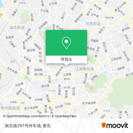 南京路297号停车场地图