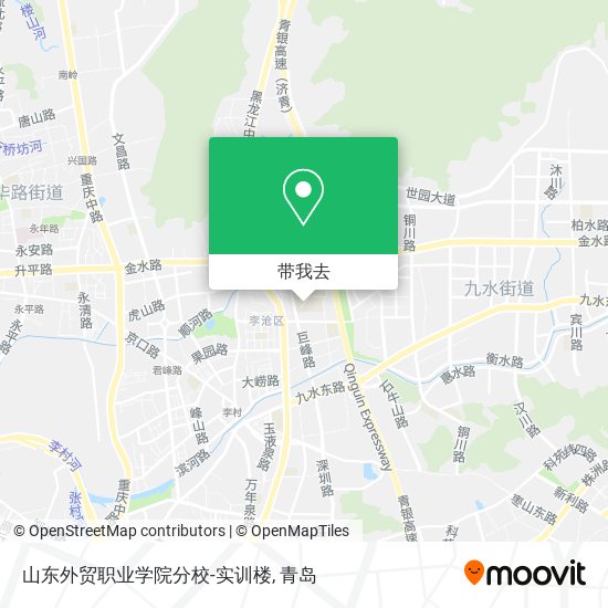 山东外贸职业学院分校-实训楼地图