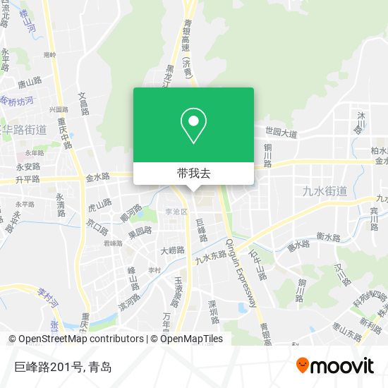 巨峰路201号地图