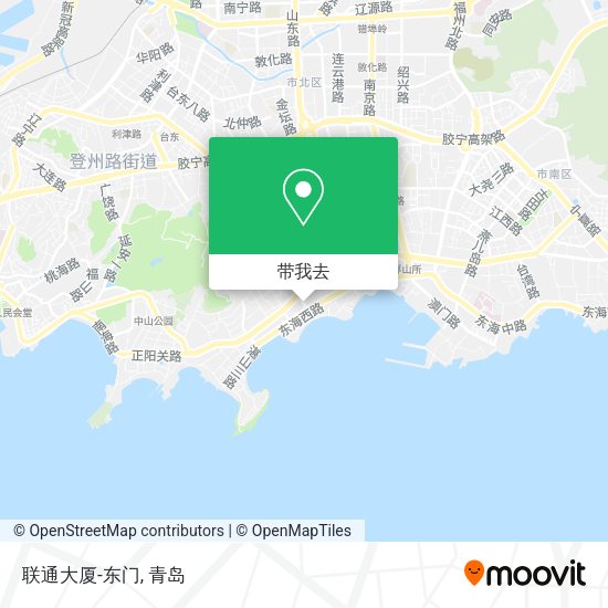 联通大厦-东门地图