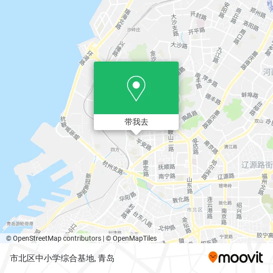 市北区中小学综合基地地图