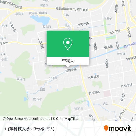 山东科技大学-J9号楼地图