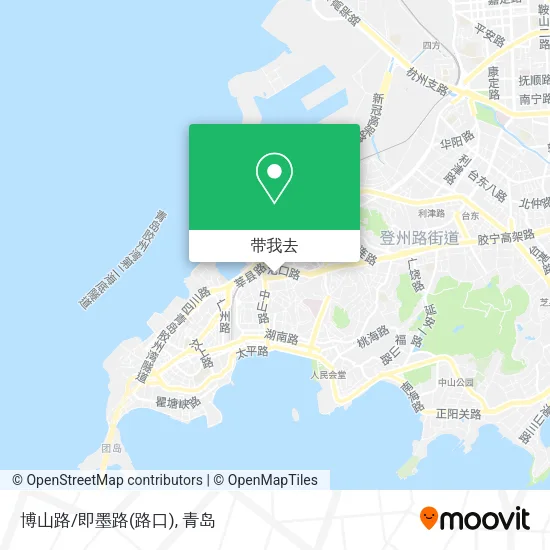 博山路/即墨路(路口)地图
