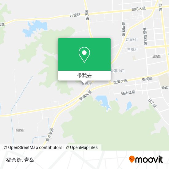 福余街地图