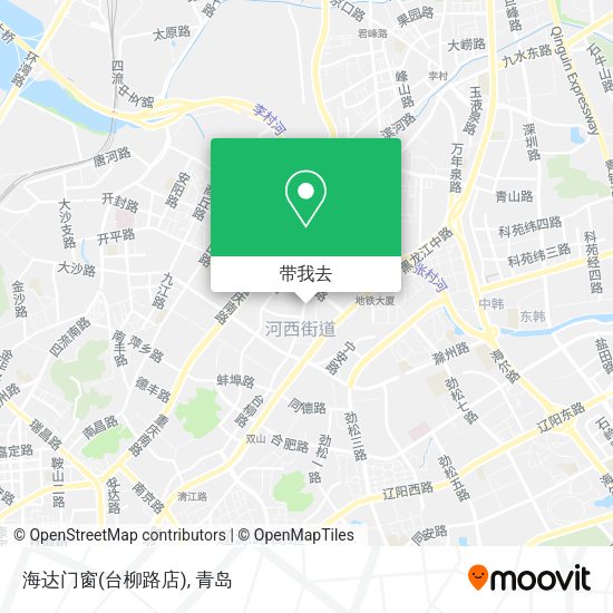 海达门窗(台柳路店)地图