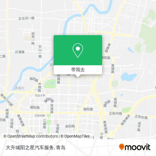 大升城阳之星汽车服务地图