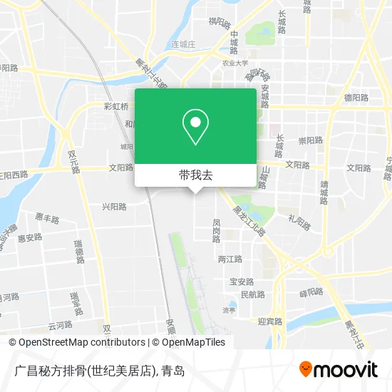 广昌秘方排骨(世纪美居店)地图