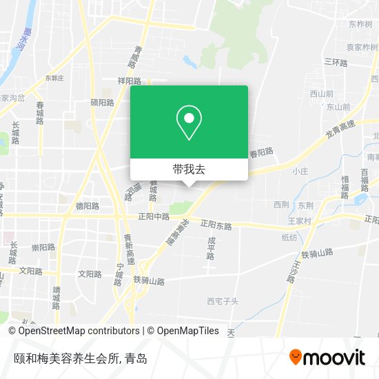 颐和梅美容养生会所地图
