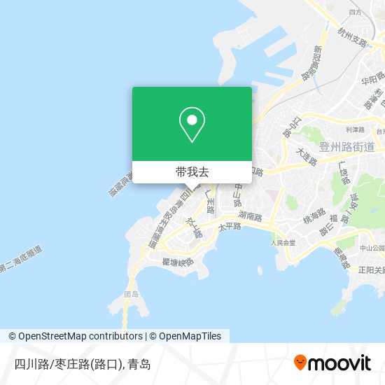 四川路/枣庄路(路口)地图