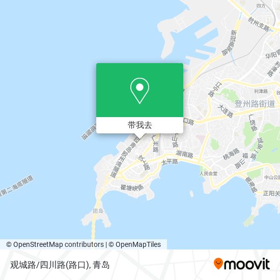 观城路/四川路(路口)地图