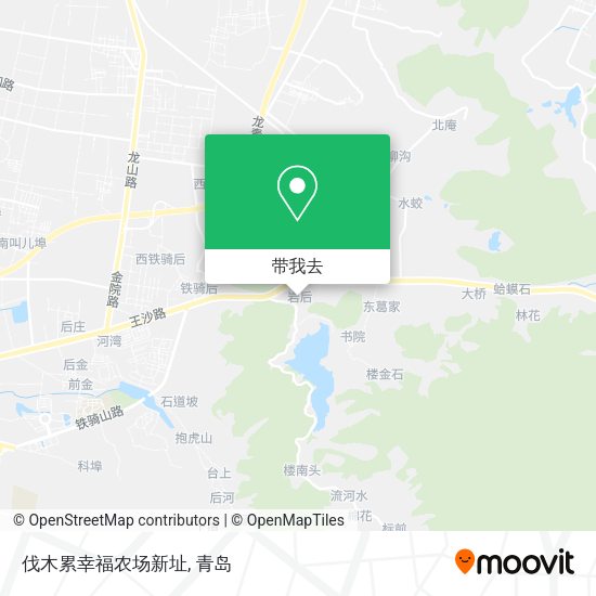 伐木累幸福农场新址地图